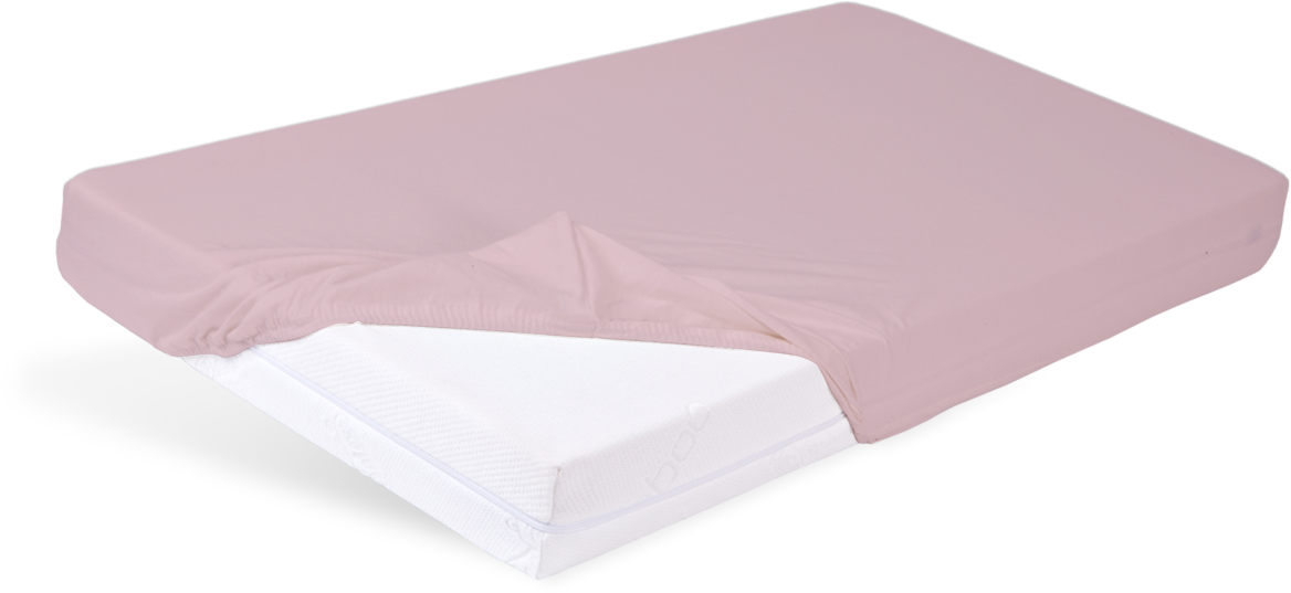 BabyMatex Prześcieradło BAMBOO różowy 120x60